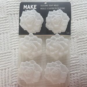 MAKE White Silicone Soap Mold